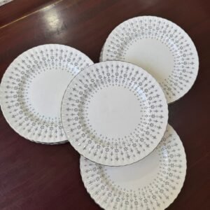 Juego de 10 platos de postre porcelana ROYAL STANDARD BONE CHINA ENGLAND