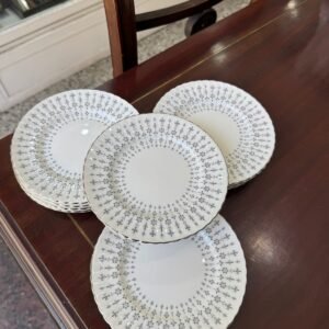 Juego de 11 platos de pan porcelana ROYAL STANDARD BONE CHINA ENGLAND