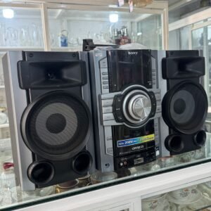 Equipo de música SONY genezi HCD-GT111 con control, manual y antenas