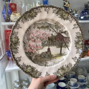 Plato o masitero inglés de colección