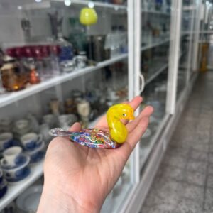 Figura cisne cristal de murnano Millefiori