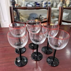 Juego de 6 copas francesas luminarc retro