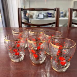 Juego de 6 vasos estilo venecianos ideal licor