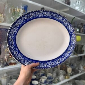 Fuente oval mediana inglesa