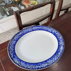 Fuente oval grande inglesa