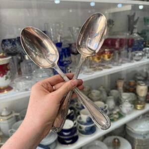 Par de piezas de servir PLATA LAPPAS