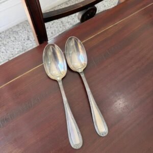 Par de piezas de servir PLATA LAPPAS