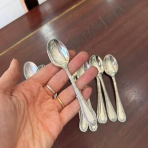 Juego de 12 cucharas de café PLATA LAPPAS