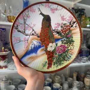 Plato porcelana tsuji pintado a mano