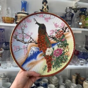 Plato porcelana tsuji pintado a mano