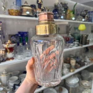 Coctelera de cristal súper tallado