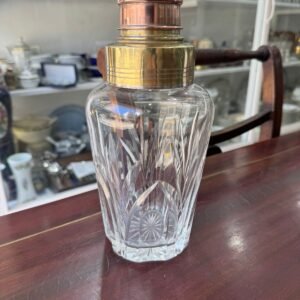 Coctelera de cristal súper tallado