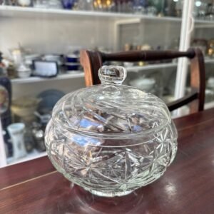 Bombonera de cristal súper tallado