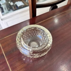 Cenicero cristal tallado