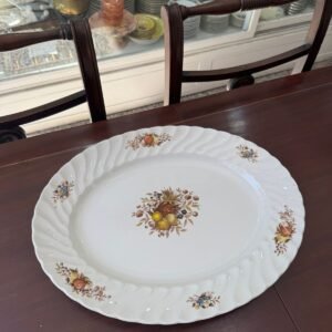 Fuente oval grande inglesa