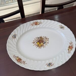 Fuente oval grande inglesa