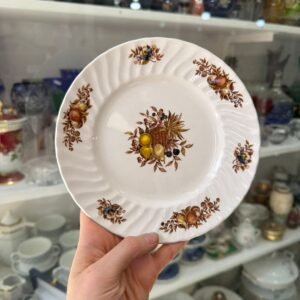 Set de 4 platos de postre ingleses