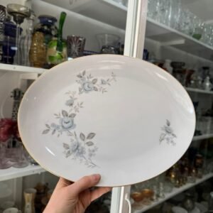 Fuente oval porcelana tsuji