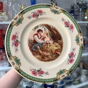 Masitero inglés romantico con escena galante