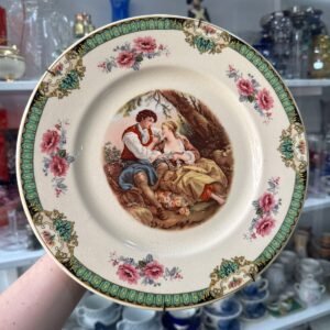 Masitero inglés romantico con escena galante