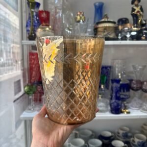 Hielera tornasolada tallada