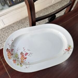Fuente oval grande porcelana verbano