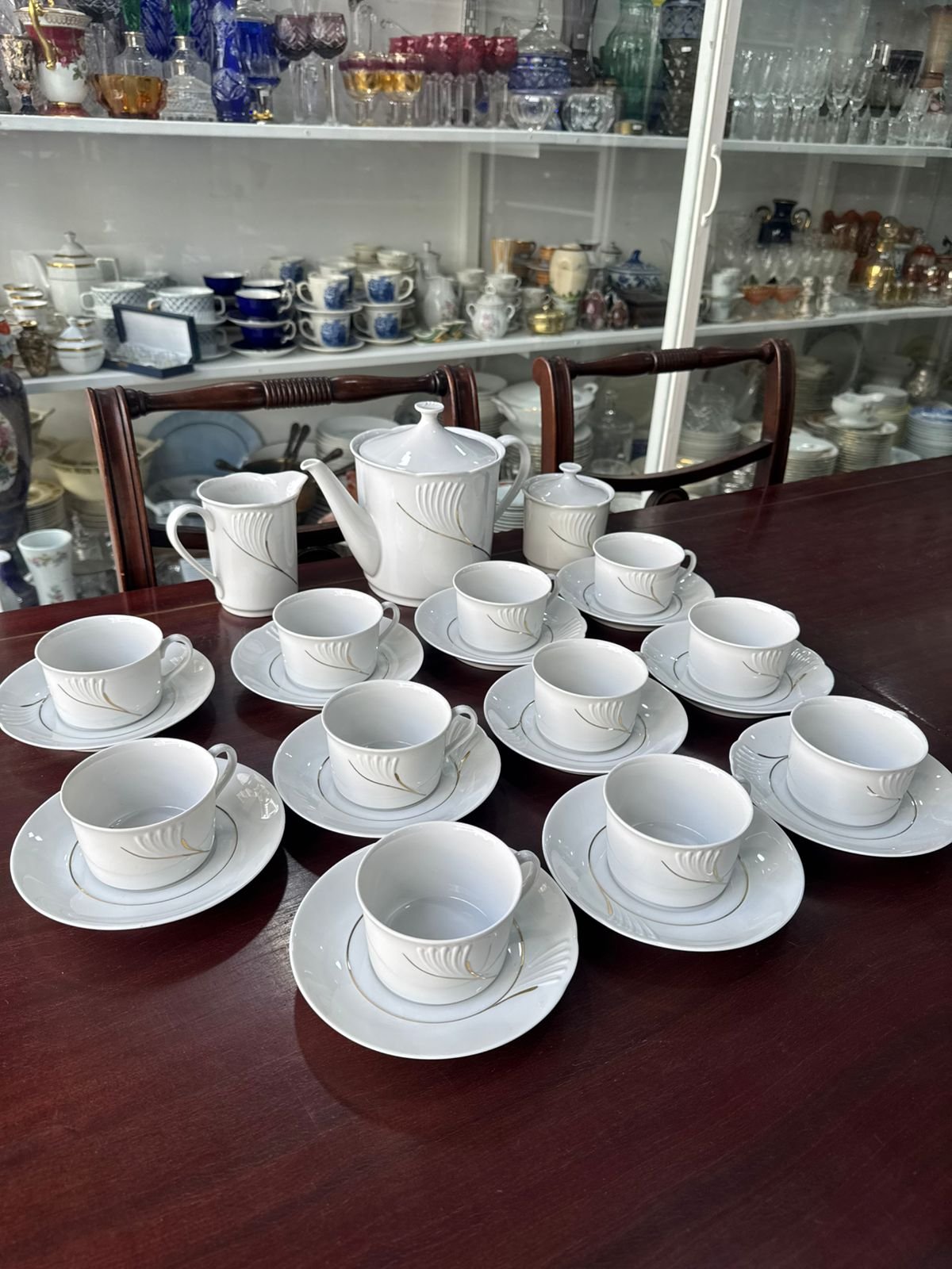 Juego de té porcelana verbano para 11 personas - Image 7