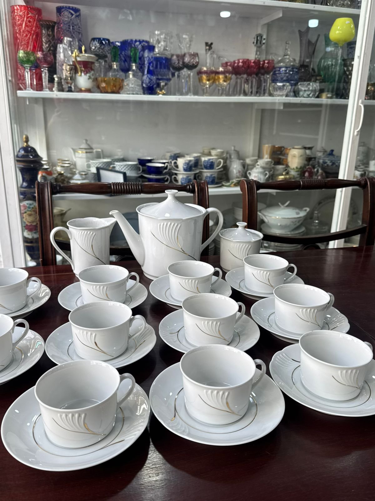 Juego de té porcelana verbano para 11 personas - Image 6