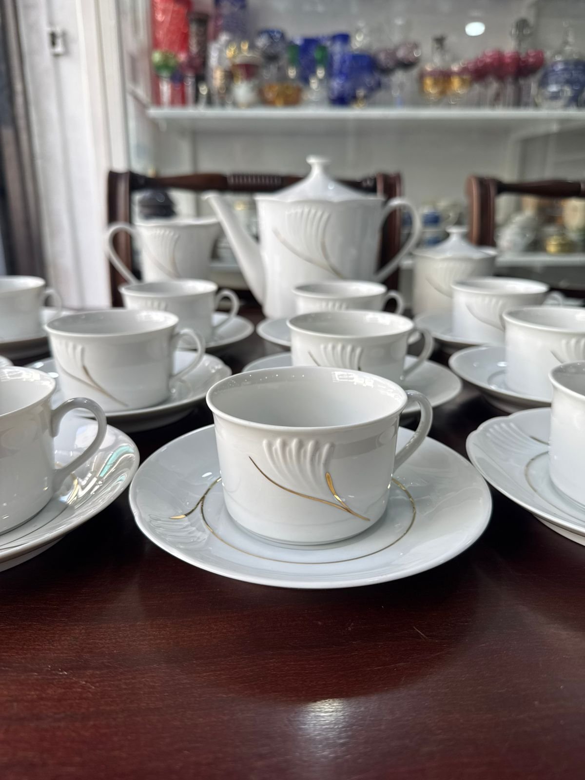 Juego de té porcelana verbano para 11 personas - Image 8