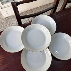 Set de 5 platos hondos porcelana tsuji