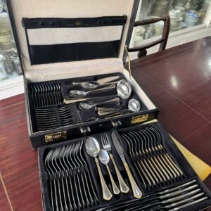 Juego de cubiertos SOLINGEN con baño de oro 18 K – 70 PIEZAS