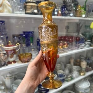 Florero pintado a mano estilo veneciano