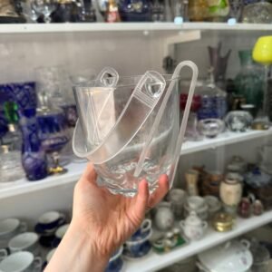 Hielera de vidrio retro