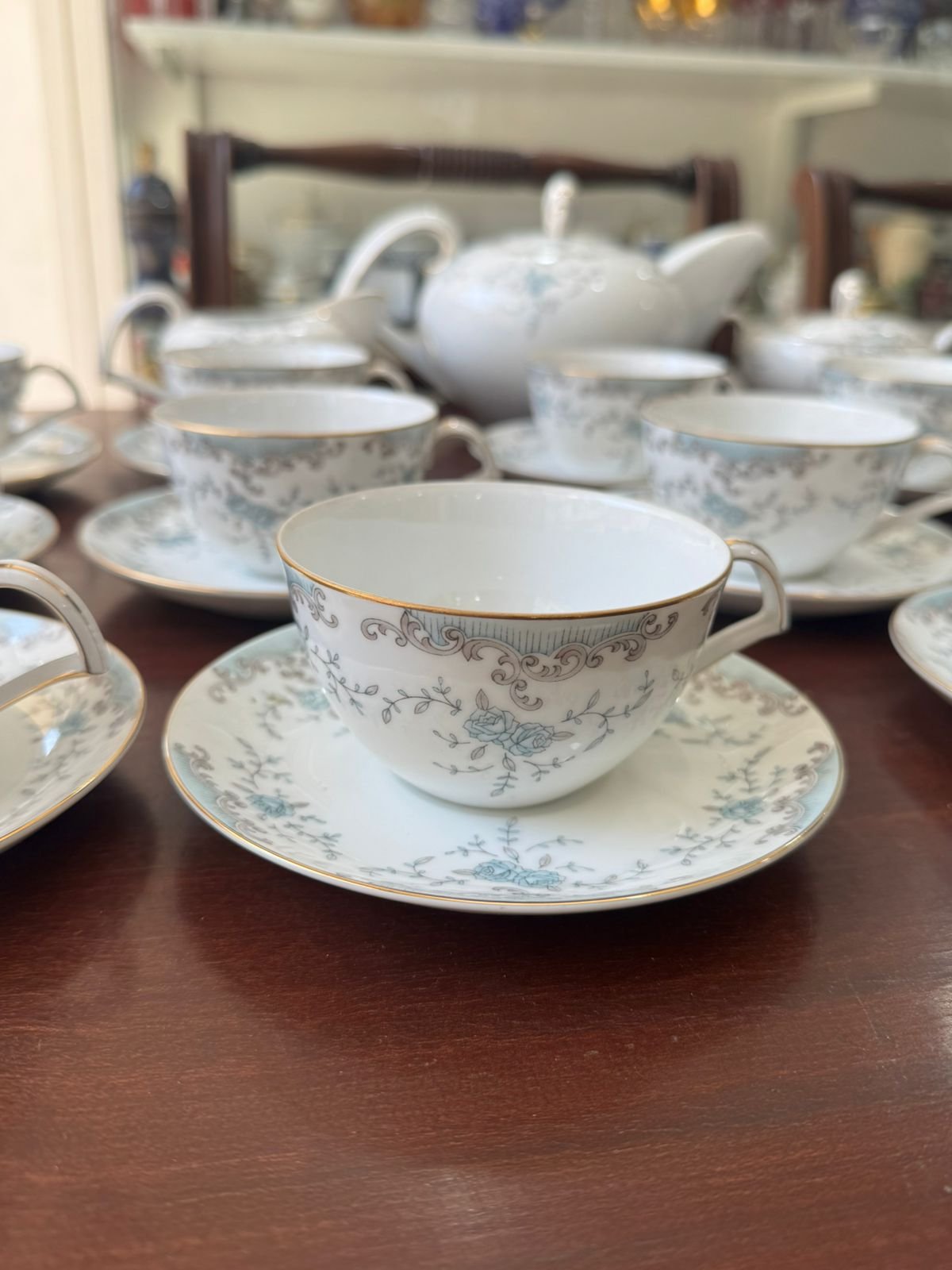 Juego de té porcelana japonesa para 11 personas - Image 8