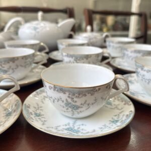 Juego de té porcelana japonesa para 11 personas