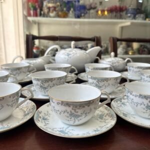 Juego de té porcelana japonesa para 11 personas