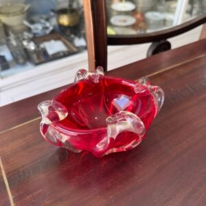 Despojador o cenicero cristal de murano