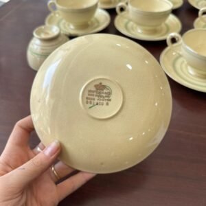 Juego de 8 dúos de té ingleses