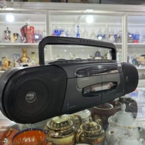Radiograbador CASIO doble casetera, radio AM FM