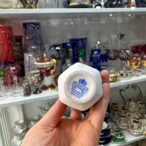 Florero violetero AYNSLEY england bone china