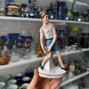 Figura deportista de porcelana AÑOS 30
