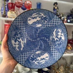 Plato porcelana oriental