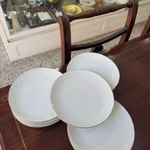 Juego de 12 platos de postre porcelana tsuji