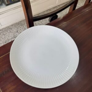 Fuente redonda porcelana tsuji