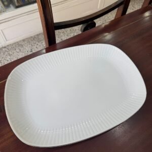 Fuente rectangular porcelana tsuji