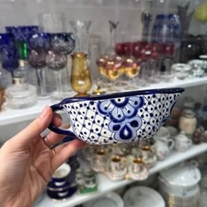 Salsera pintada a mano