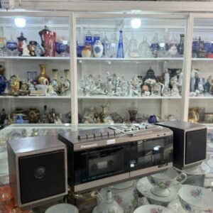 Radio reloj con casetera PANASONIC