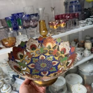 Centro de mesa de bronce