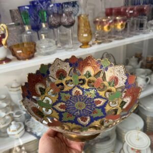 Centro de mesa de bronce