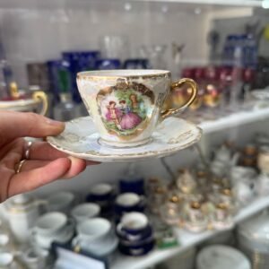 Dúo de café porcelana japonesa
